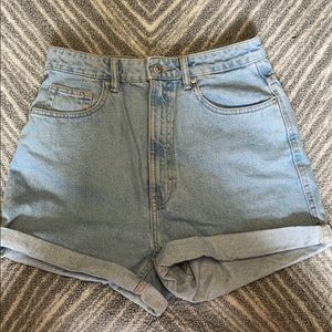 Mom jean shorts